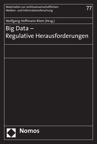Produktbild: Big Data - Regulative Herausforderungen