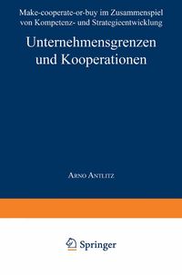 Produktbild: Unternehmensgrenzen und Kooperationen