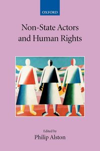 Produktbild: Non-State Actors and Human Rights