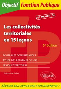 Produktbild: Les collectivit&eacute;s territoriales en 15 le&ccedil;ons - 5e &eacute;dition