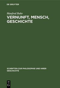 Produktbild: Vernunft, Mensch, Geschichte
