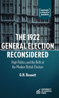 Produktbild: The 1922 General Election Reconsidered