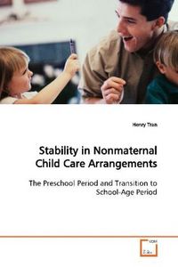 Produktbild: Tran, H: Stability in Nonmaternal Child Care Arrangements