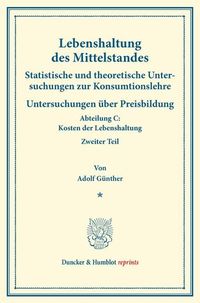 Produktbild: Lebenshaltung des Mittelstandes.