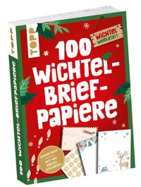 Produktbild: 100 Wichtelbriefpapiere