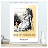 Produktbild: Alice im Wunderland - Weltliteraturkalender (hochwertiger Premium Wandkalender 2027 DIN A2 hoch), Kunstdruck in Hochglanz