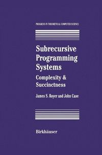 Produktbild: Subrecursive Programming Systems