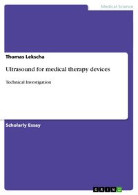 Produktbild: Ultrasound for medical therapy devices