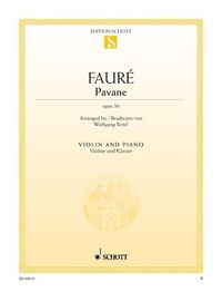 Produktbild: Pavane op. 50. Violine und Klavier
