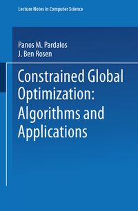 Produktbild: Constrained Global Optimization: Algorithms and Applications