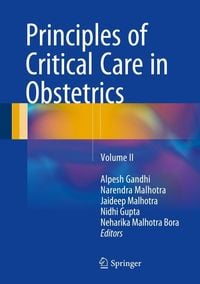 Produktbild: Principles of Critical Care in Obstetrics