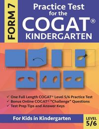 Produktbild: Practice Test for the CogAT Kindergarten Form 7 Level 5/6
