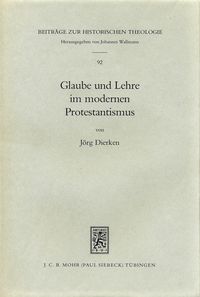Produktbild: Glaube und Lehre im modernen Protestantismus