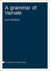 Produktbild: A grammar of Vamale