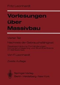 Produktbild: Vorlesungen &uuml;ber Massivbau