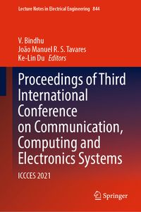 Produktbild: Proceedings of Third International Conference on Communication, Computing and Electronics Systems