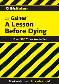 Produktbild: CliffsNotes on Gaines' A Lesson Before Dying