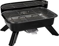 Produktbild: Princess 01.112252.01.001 Elektro, Holzkohle Grill mit Windschutz, mit Standfu&szlig;, mit manueller Temperatureinstellung Schwarz