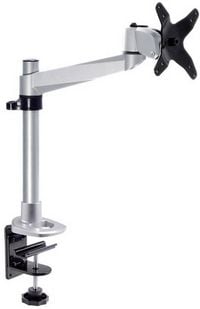 Produktbild: SpeaKa Professional Monitor-Tischhalterung SP-1624752 Swivel 1 Display(s) 25,4cm (10\") - 76,2cm (30\") Silber-Schwar