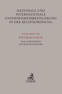 Produktbild: Nationale und internationale Unternehmensbesteuerung in der Rechtsordnung