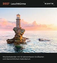 Produktbild: Leuchtt&uuml;rme - KUNTH Postkartenkalender 2027