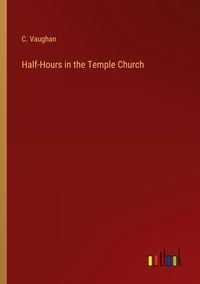 Produktbild: Half-Hours in the Temple Church
