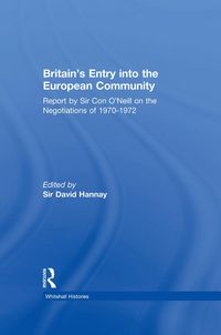 Produktbild: Britain's Entry into the European Community