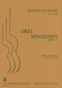 Produktbild: Giuliani, M: Drei Sonatinen