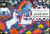 Produktbild: Puzzle dor&eacute; au pays des licornes
