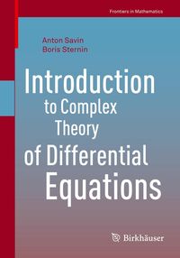 Produktbild: Introduction to Complex Theory of Differential Equations