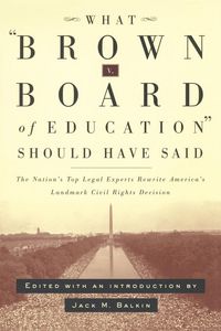 Produktbild: What Brown V. Board of Education Should Have Said