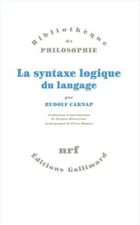 Produktbild: La syntaxe logique du langage