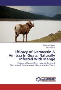 Produktbild: Efficacy of Ivermectin & Amitraz In Goats, Naturally Infested With Mange