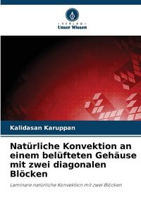 Produktbild: Nat&uuml;rliche Konvektion an einem bel&uuml;fteten Geh&auml;use mit zwei diagonalen Bl&ouml;cken
