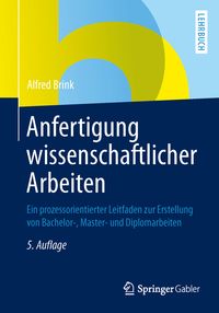 Bild vom Artikel Anfertigung wissenschaftlicher Arbeiten vom Autor Alfred Brink