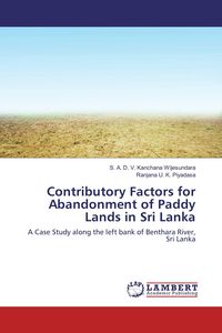 Produktbild: Contributory Factors for Abandonment of Paddy Lands in Sri Lanka