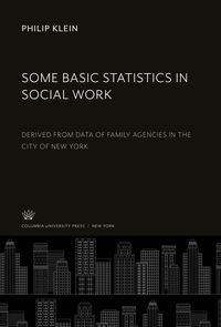 Produktbild: Some Basic Statistics in Social Work
