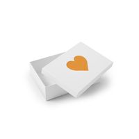 Geschenkbox  Herz, midi 21,5 x 15 x 6,5 cm