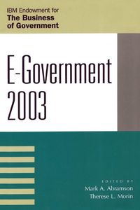 Produktbild: E-Government 2003