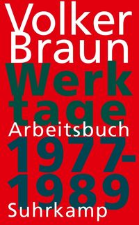 Bild vom Artikel Werktage I vom Autor Volker Braun