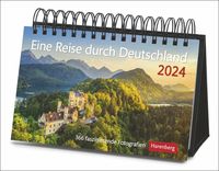 Eine Reise durch Deutschland Premiumkalender 2024. Tages-Tischkalender zum Umklappen, mit faszinierenden Eindrücken aus ganz Deutschland. Hochwertige von Andrea Weindl