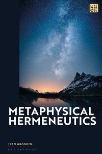 Produktbild: Metaphysical Hermeneutics