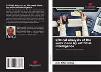 Produktbild: Critical analysis of the work done by artificial intelligence