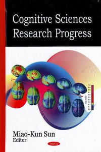 Produktbild: Sun, M: Cognitive Sciences Research Progress