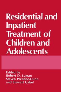 Produktbild: Residential and Inpatient Treatment of Children and Adolescents