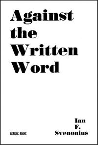 Produktbild: Against the Written Word