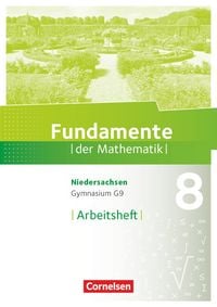 Produktbild: Fundamente der Mathematik - Niedersachsen ab 2015 - 8. Schuljahr
