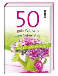 Produktbild: 50 gute W&uuml;nsche zum Geburtstag
