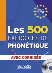Produktbild: Les 500 exercices de phon&eacute;tique
