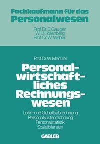 Produktbild: Personalwirtschaftliches Rechnungswesen